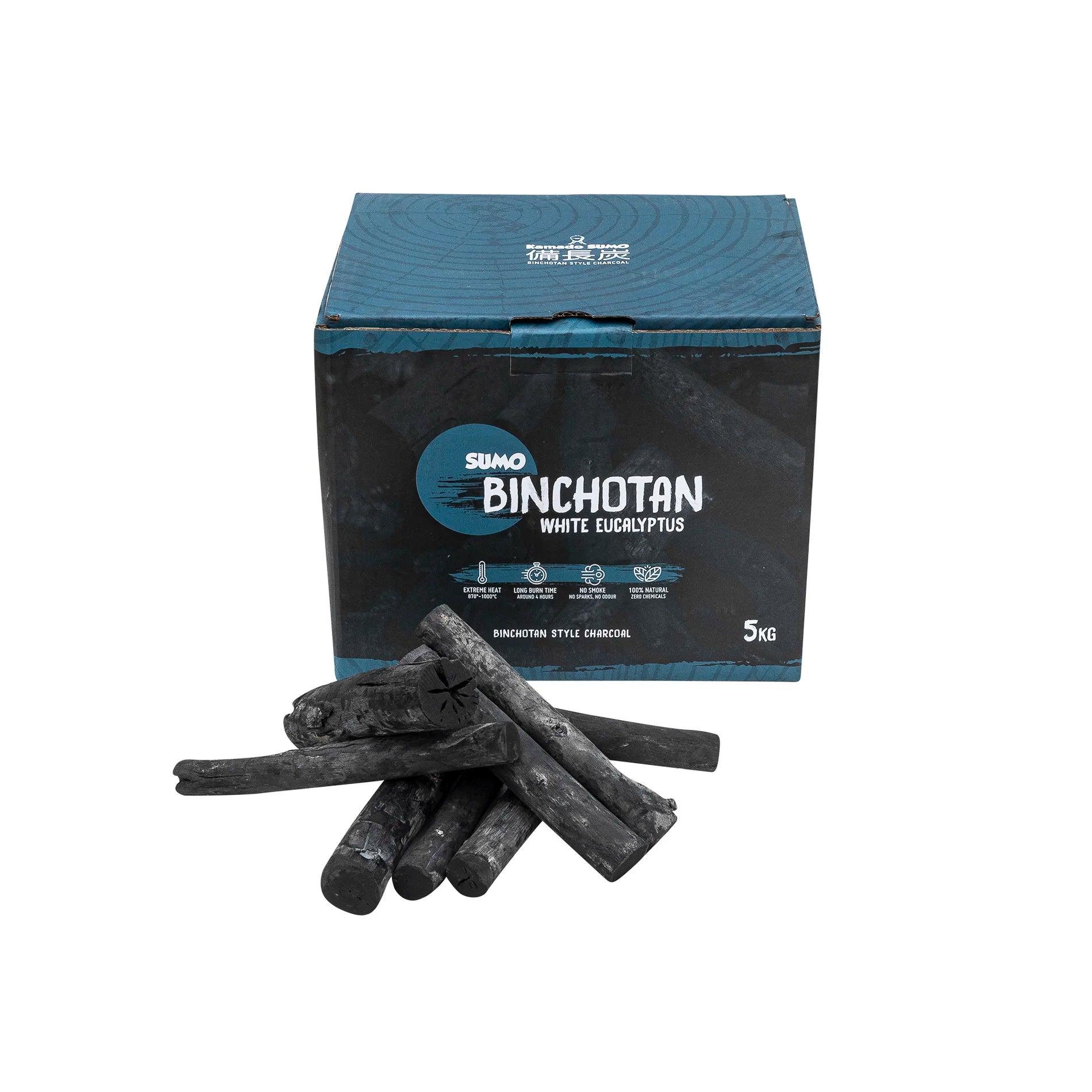 Kamado Sumo - Binchotan White Eucalyptus 5 kg