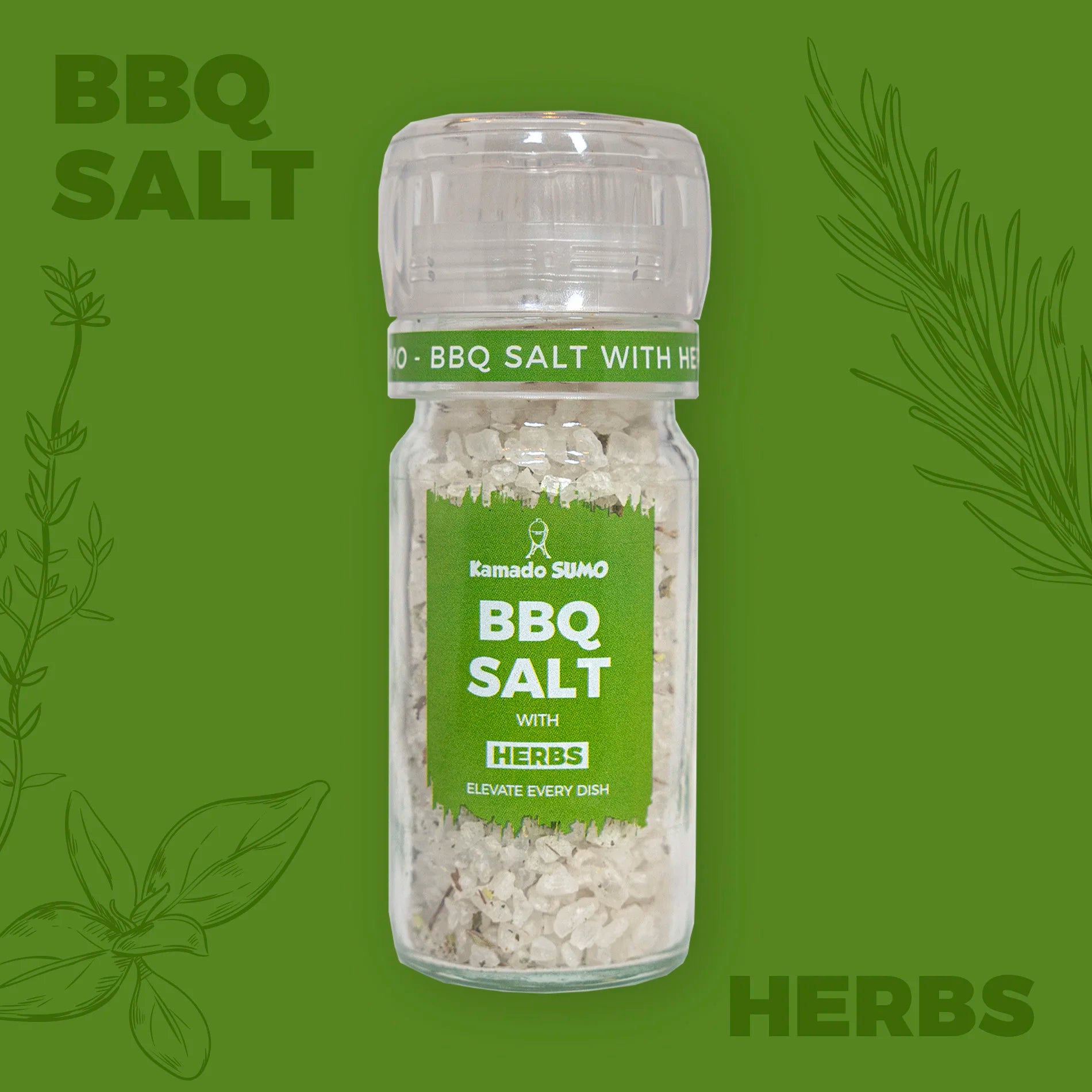 Kamado Sumo BBQ Salt - BBQ Salt 4-pack