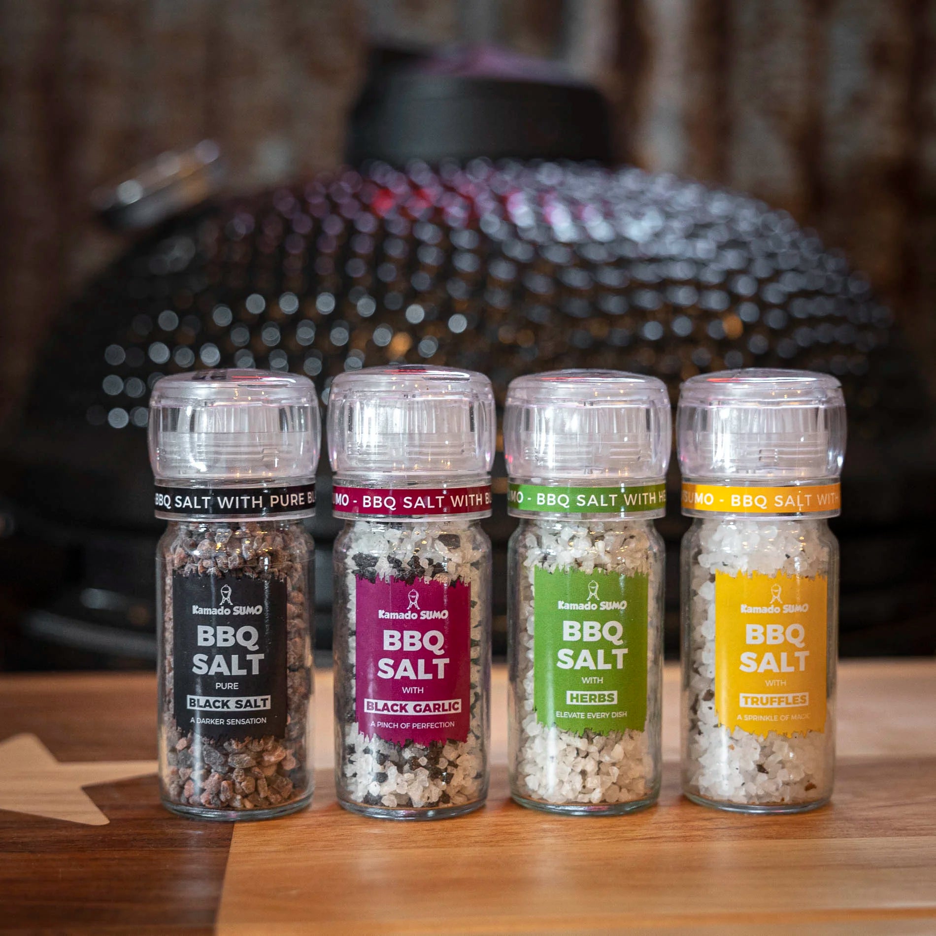 Kamado Sumo BBQ Salt - BBQ Salt 4-pack