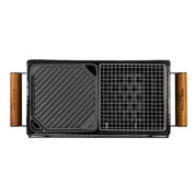 Hibachi Gjutjärnsplatta Dubbelsidig - Kamado Sumo