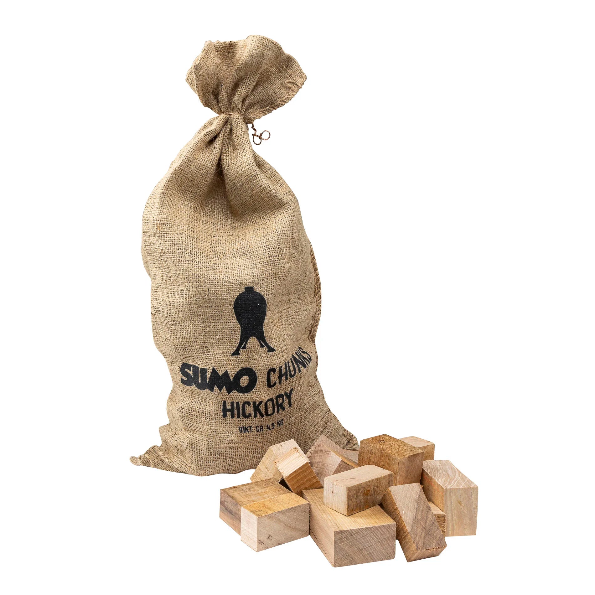 Kamado SUMO Hickory chunks 4,5 kg