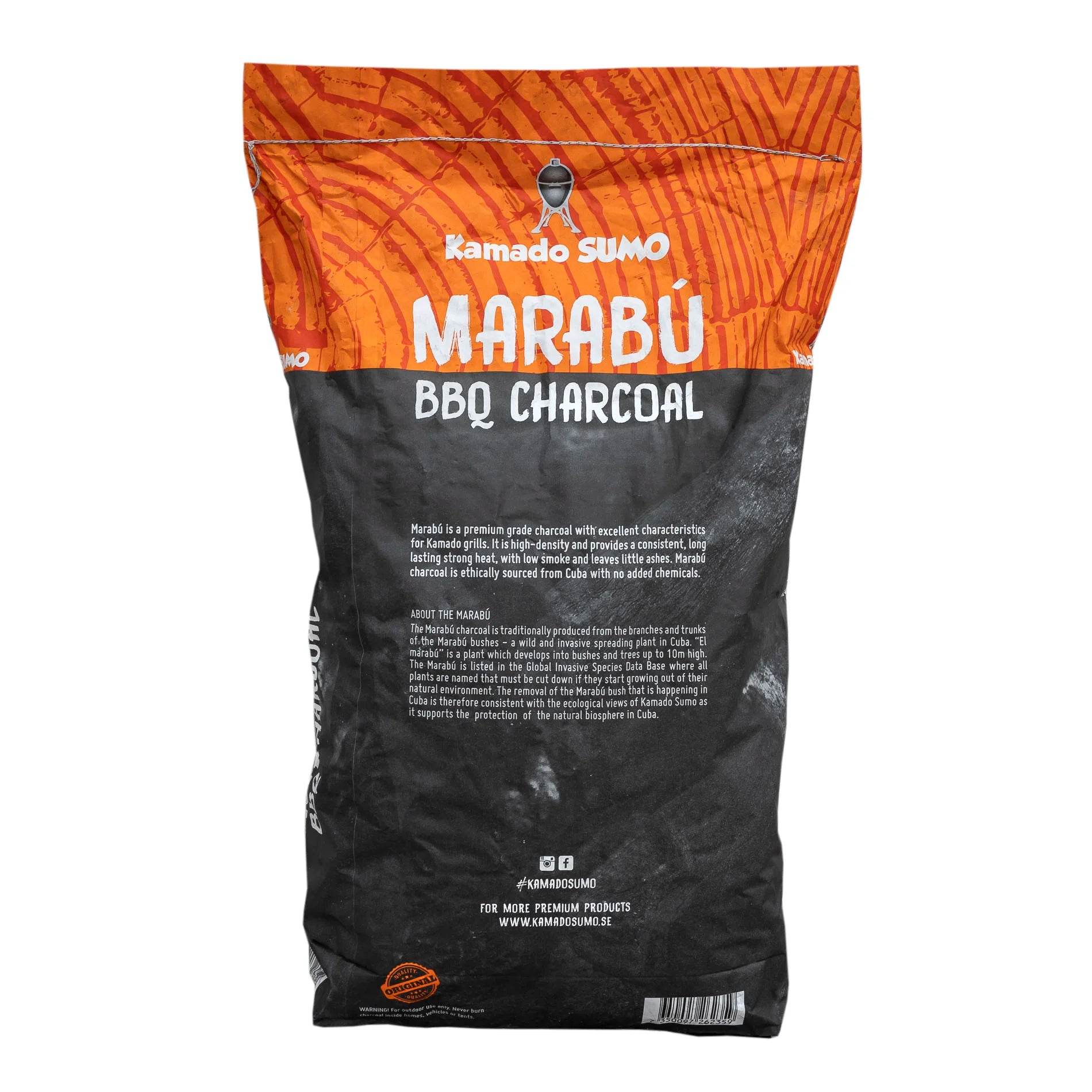 Kamado SUMO Marabu Premium Charcoal 9 kg