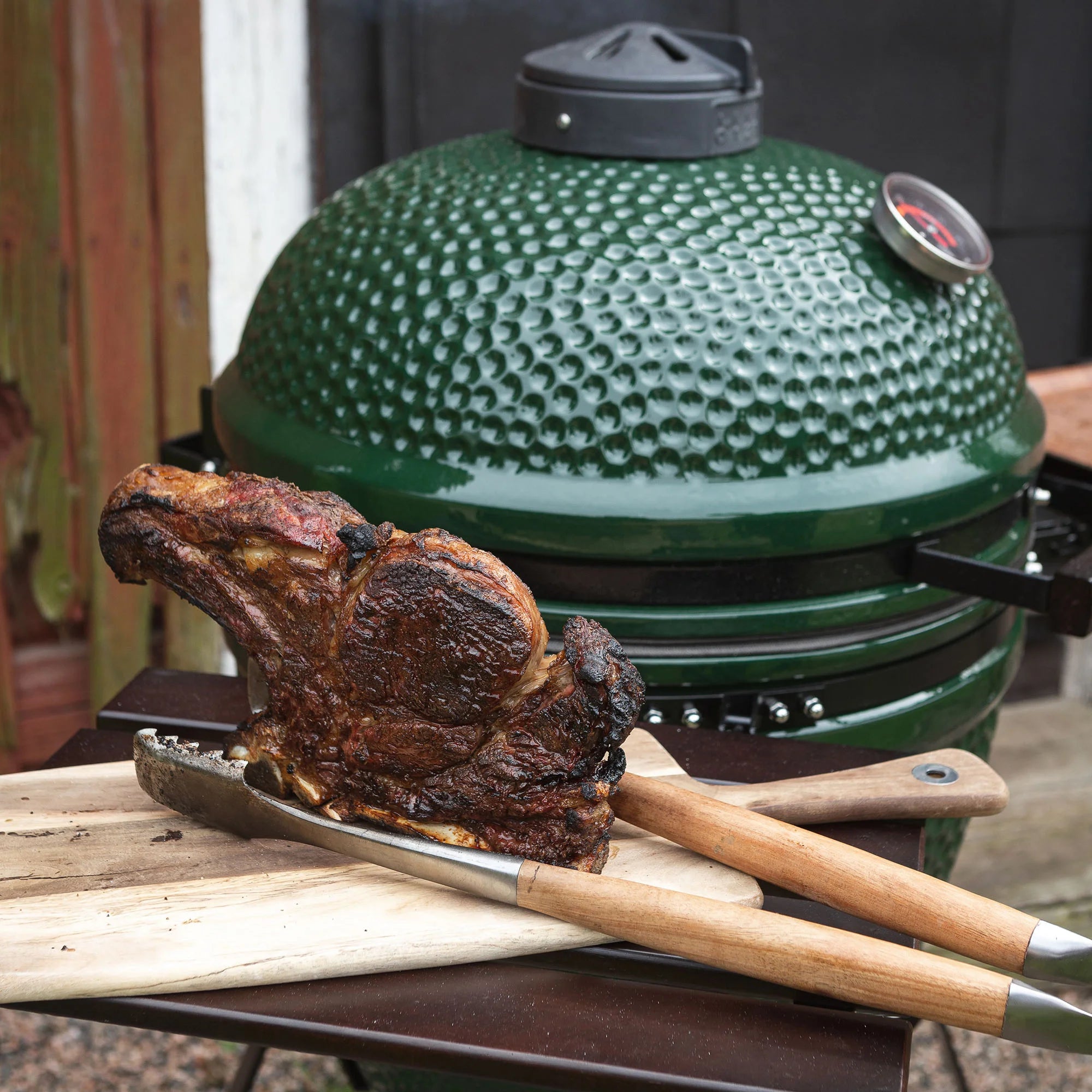 Grilltång Acacia trä - Kamado Sumo